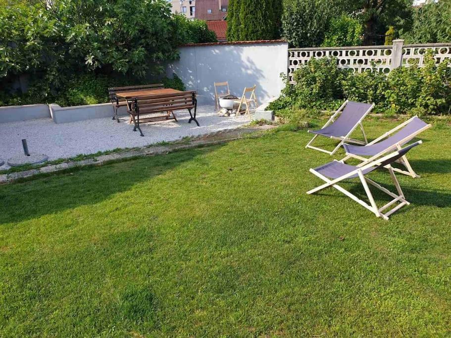 Huge Bbq Garden, Spacious Flat, Ac, Free Parking 4 Lubiana Esterno foto